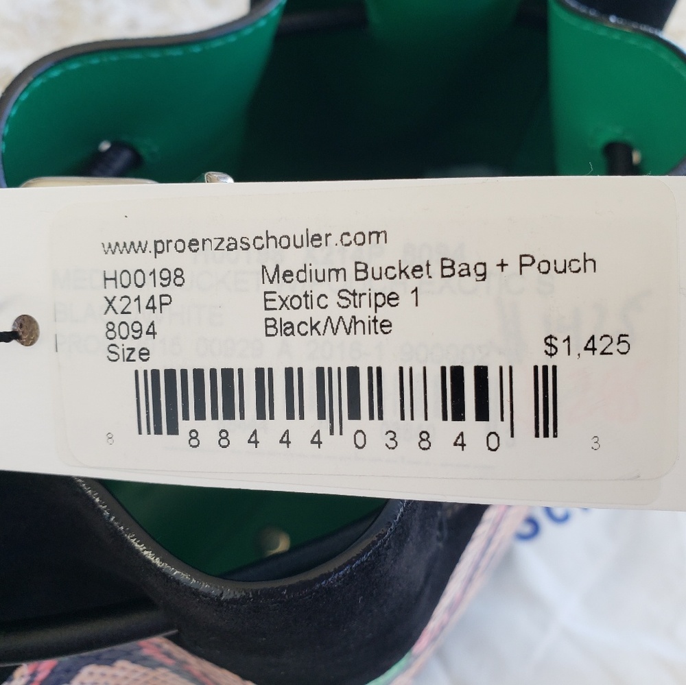 Sold -Authentic Proenza Schouler Bucket Bag - Picture 7 of 8
